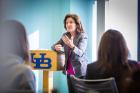 Lt. Gov. Kathy Hochul visited UB WiSE, a program that offers support, mentorship, networking and more to female students, staff and faculty.
