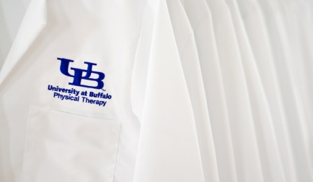 Physical therapy white coats. 