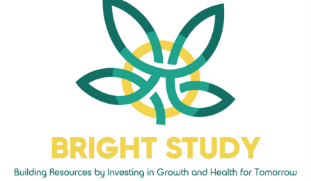 Bright Study logo with tagline: Building resources by investing in growth and health for tomorrow. 