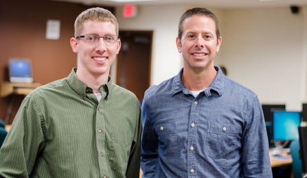 Eric Stimson, Technology Services Manager, and Keith Conroy, Director of Information and Technology Services. 